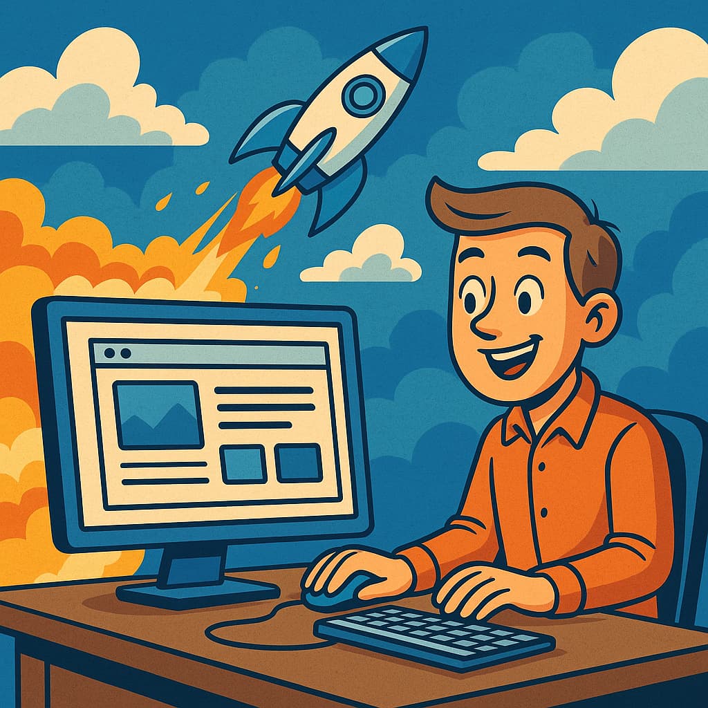 Website online und Betreuung